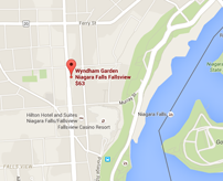 Directions to Wyndham Garden Niagara Falls Fallsview