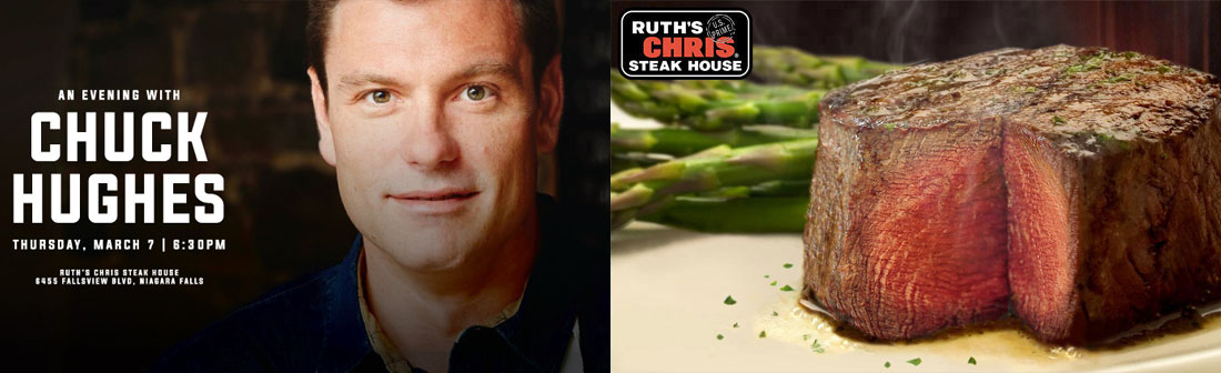Wyndham Garden Niagara Falls Fallsview - An Evening with Chuck Hughes-March 7, 2019
