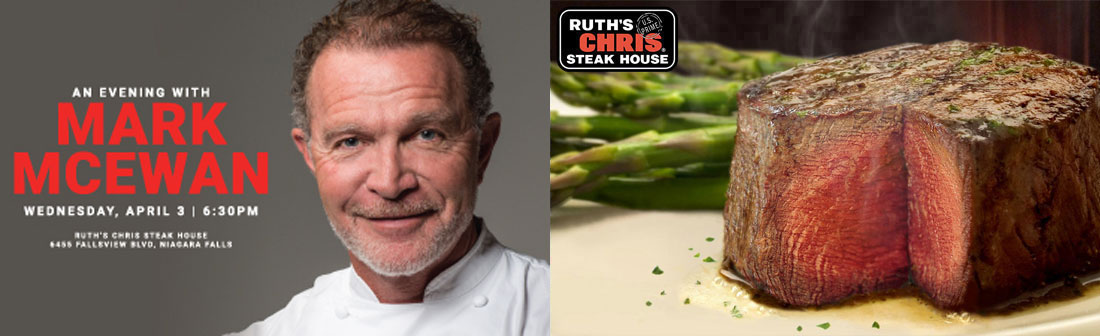 Wyndham Garden Niagara Falls Fallsview - An Evening with Mark McEwan-April 3, 2019