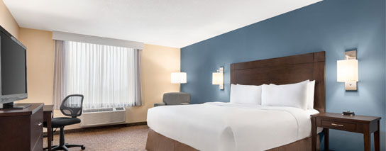 Wyndham Garden Niagara Falls Fallsview - 1 King Bed – City View